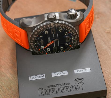 breitling emergency 2 battery life|Breitling emergency 2 review.